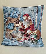 Úžitkový textil - Vianočný vankúš - 16171309_