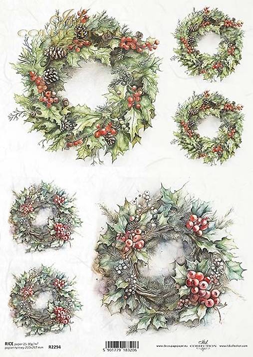 Papier - Ryžový papier R2294/ A4 - 16176691_