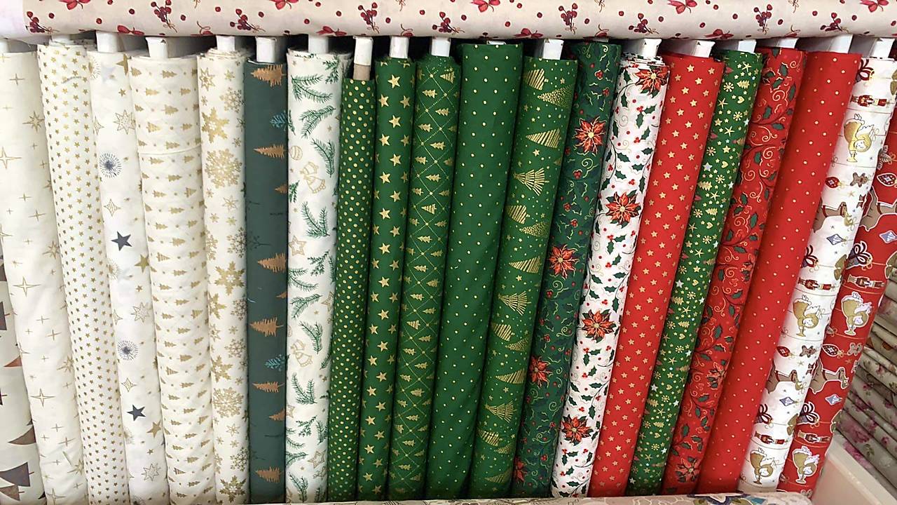 ❤️❤️❤️VIANOČNÉ BAVLNY SKLADOM❤️❤️❤️FRANCÚZSKO❤️❤️❤️ 