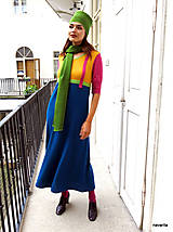 Šaty - FLAYA - pletené šaty pestrobarevné - 16174990_