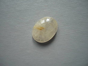 Minerály - Kabošon - sagenit 15 mm, č.57f - 16177250_