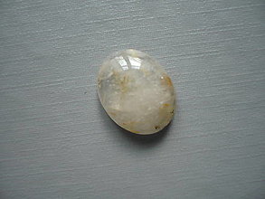 Minerály - Kabošon - sagenit 16 mm, č.60f - 16177275_