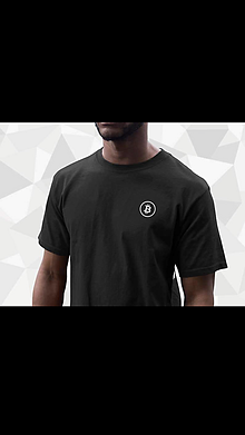 Topy, tričká, tielka - Tričko s logom Bitcoinu - 16179461_