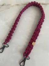 Kabelky - Pink bag strap - 16178082_