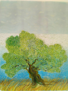 Grafika - Olivovník strom hojnosti - 16182757_