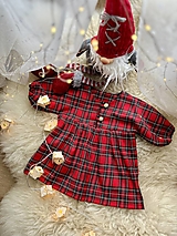 Detské oblečenie - Vianočné šaty - 16181367_