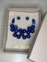 Náhrdelníky - Bubbles Fusion- náhrdelník a náušnice - SET v darčekovej krabičke - 16182390_