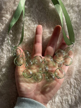 Náhrdelníky - Bubbles Fusion- náhrdelník a náušnice - SET v darčekovej krabičke - 16183958_