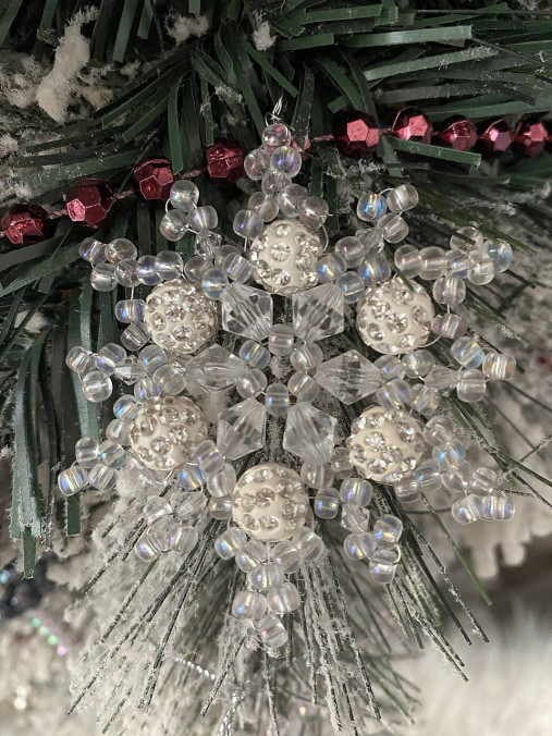 Dekorácie - Hviezdička na stromček - 16181799_