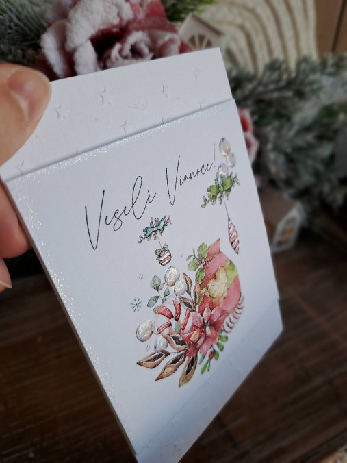 Vianočná pohľadnica - Veselé Vianoce