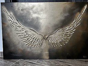 Obrazy - Anjelské krídla - 16186272_