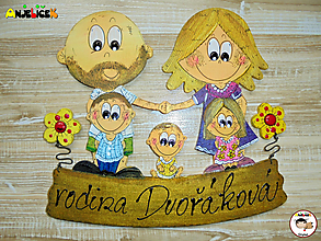 Tabuľky - Menovka - rodinka - 16188494_