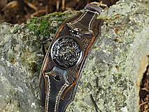 Náramky - Steampunk vreckové/náramkové hodinky II -drak - 16191203_