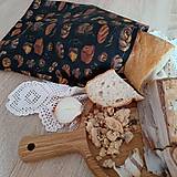Príbory, varešky, pomôcky - Voskový obal na chlieb,vzor pečivo - 16194281_