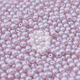 Korálky - (3938) Sklenené perly, 4 mm - 20 g (cca 200ks) - 16194676_