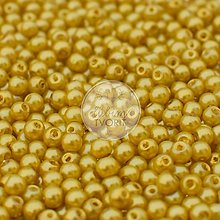Korálky - (3915) Sklenené perly, 4 mm - 20 g (cca 200ks) - 16194665_