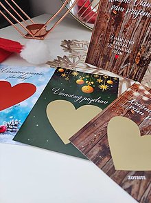 Papiernictvo - Vianočná stieracia kartička Oznámenie o čakaní bábätka s obálkou - 16192430_