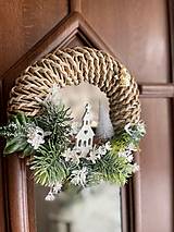 Dekorácie - Vianočný veniec na dvere - 16194444_