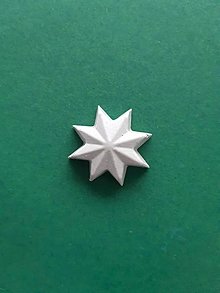 Brošne - Hviezda, malá betónová brošňa - 16191901_