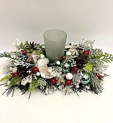 Dekorácie - Vianočná - zimná dekorácia - 16193189_