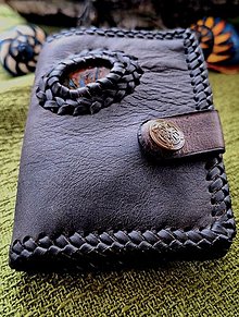 Peňaženky - Kožená peňaženka s PIETERSITOM - 16194478_