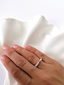 Prstene - prstene (Perly) - 16197652_