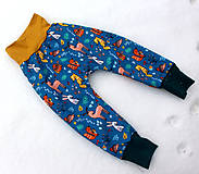 Detské oblečenie - Z V I E R A T K Á ... zimné softshellové nohavice - 16196619_