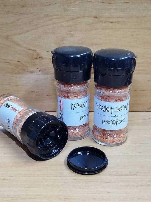 Iné potraviny - Mlynček morská soľ Trinidad Scorpion Moruga 75g - 16197502_