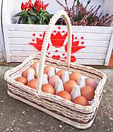 Dekorácie - Košík na vajíčka II. - 16197875_