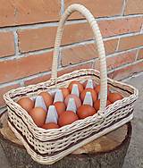 Dekorácie - Košík na vajíčka II. - 16197876_
