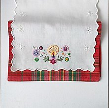 Úžitkový textil - VIANOCE, prestieranie , 30 x 63 cm - 16198191_