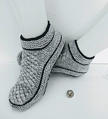 Ponožky, pančuchy, obuv - Dámske papuče - 16199429_