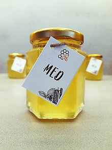 Včelie produkty - Med agátový (Med agátový 250g) - 16197910_