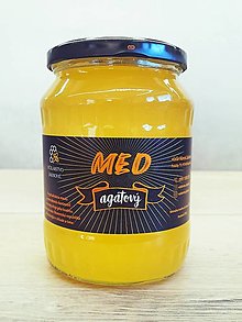 Včelie produkty - Med agátový (Med agátový 950g) - 16197911_