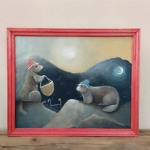 Obrazy - Svištia svište. - 16200825_