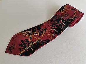 Pánske doplnky - Kravata hedvábná Japonese - 16201618_