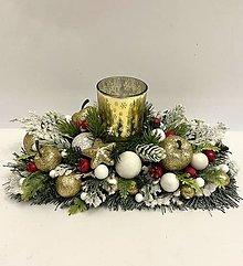 Dekorácie - Vianočná - zimná dekorácia - 16201093_
