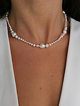 Náhrdelníky - Magnolia - náhrdelník ze sladkovodních perel - 16201647_