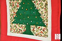 Dekorácie - Vánoční stromeček - 16203645_