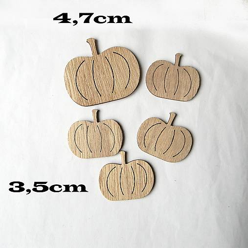 Polotovary - Tekvičky - preglejka - bal.5ks - 16203374_