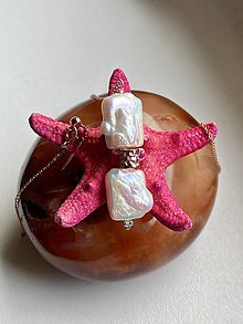 Náhrdelníky - Perlový náhrdelník striebro 925 - 16203802_