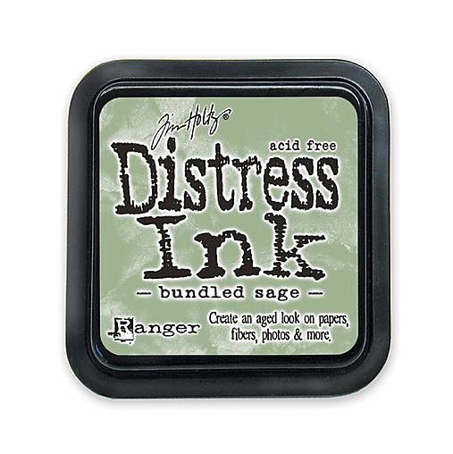 Farby-laky - Tim Holtz Distress atramentová poduška Bundled Sage TIM 27102 - 16207940_