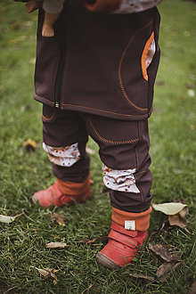 Detské oblečenie - Prechodné softshell nohavice - 16208015_