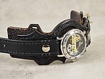 Náramky - Steampunk hodinky, netradičné hodinky, unikátne hodinky - 16211406_