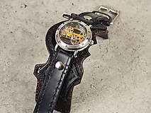 Náramky - Steampunk hodinky, netradičné hodinky, unikátne hodinky - 16211408_