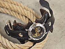 Náramky - Steampunk hodinky, netradičné hodinky, unikátne hodinky - 16211411_