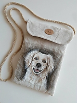 Kabelky - Crossbody taška so psíkom  - 16211993_