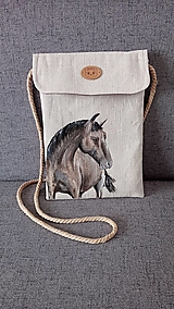 Kabelky - Crossbody taška s koňom - 16212012_