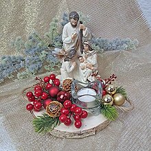 Dekorácie - Vianočná dekorácia Betlehém č. 244 - 16210126_