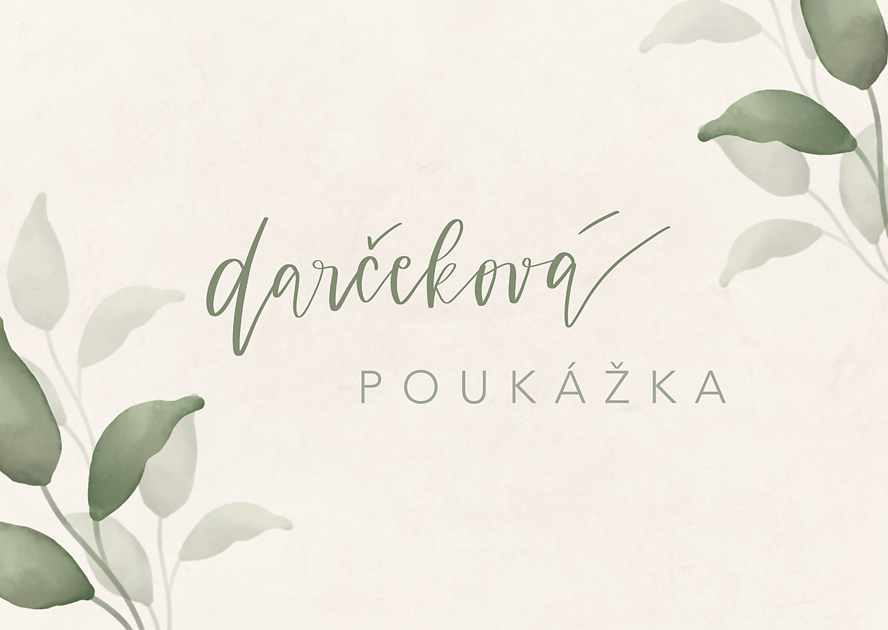 DARČEKOVÁ POUKÁŽKA